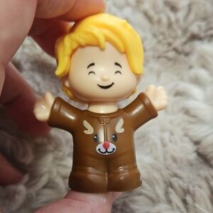 Fisher-Price Little People Christmas Advent Calendar reindeer Boy figure. 